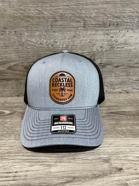 Leather Patch - Gray/Black