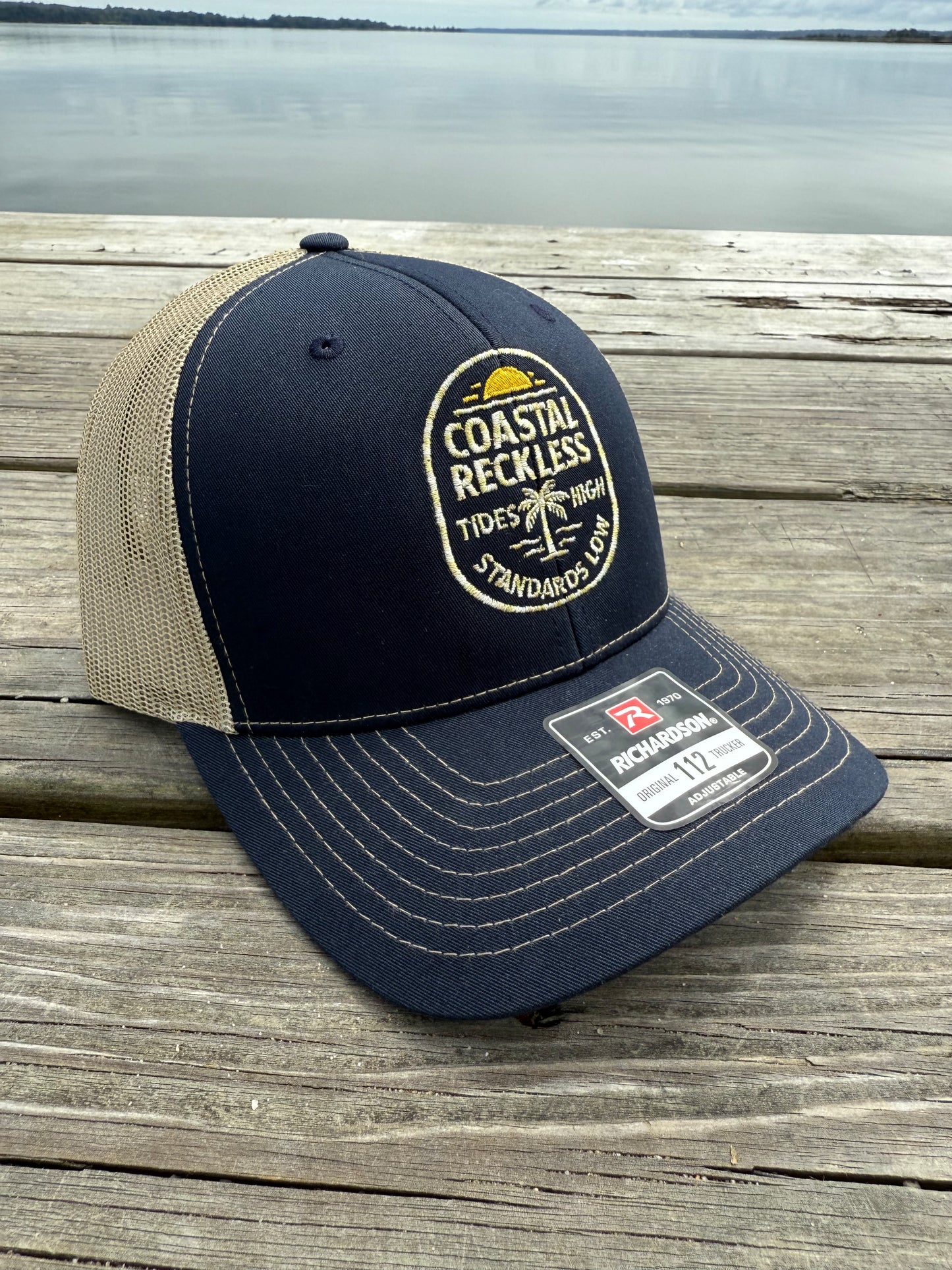 Logo Hat Navy/Tan